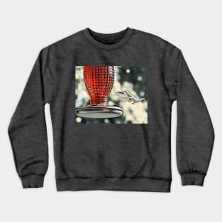 Hummingbird Red Feeder Crewneck Sweatshirt